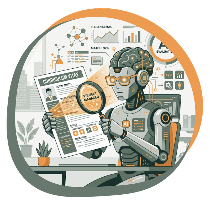 AI Analyzing CV